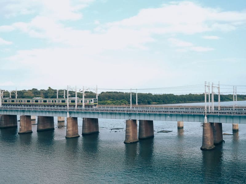Bridge over water